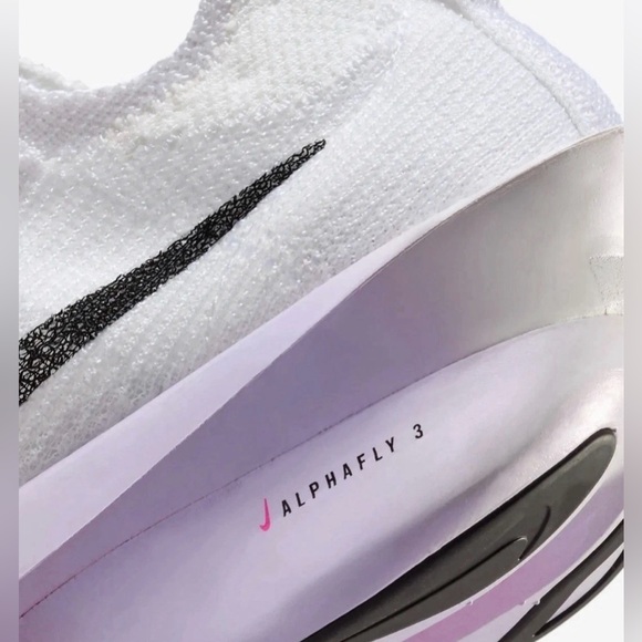 Nike Air Zoom 🔥 Alphafly Next% 3 White Grape Purple Men’s FD8315-100 - Picture 6 of 13